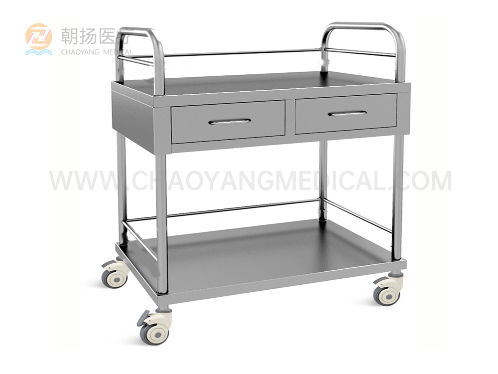 Stainless Steel Medical Cart CY-D401B